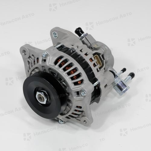 Генератор 24V MAZDA TITAN SL, TF, TM, вакуумник сзади, 1 клиновой, фишка овальная 2 контакта, 40Amp, MOTORHERZ (подходит ALM5082)