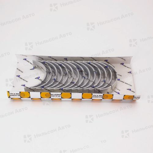 Вкладыши коренные MMC FUSO 6D34, 6D31, ремонт 0,5, DAIDO