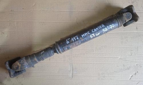 Кардан MMC CANTER, длина 67, фланец 58*70, 4D33, 4WD, б/у