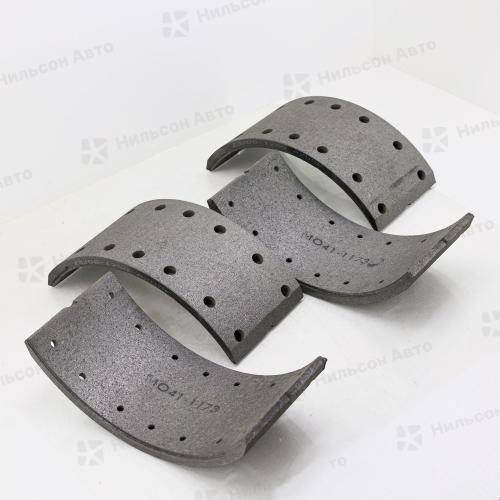 Тормозные накладки T320-1250, ZEVS размер 125*15*33