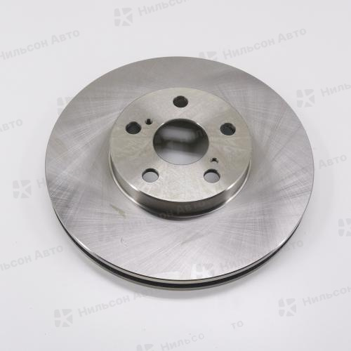 Диск тормозной передний TOYOTA DF4160, крепится 5 болтов, JUST DRIVE