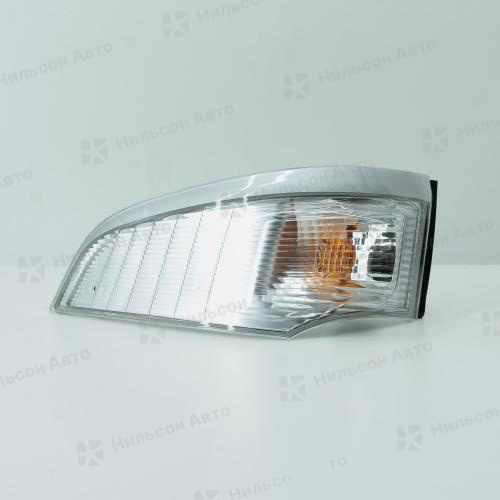 Поворот передний MITSUBISHI CANTER, 2005, левый, (белый), ZEVS