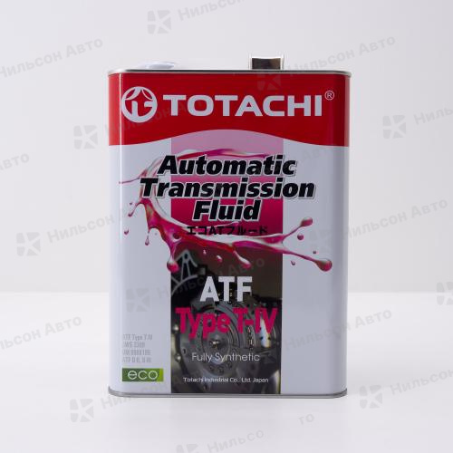 Масло трансмиссионное ATF TYPE T-IV TOYOTA 4 л, TOTACHI