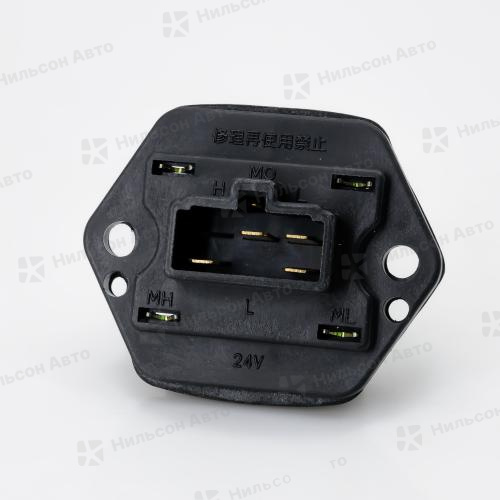 Резистор печки 24V ISUZU FORWARD, вид 1, ZEVS (4 контакта)