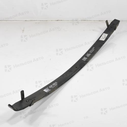 Лист подкоренной задний ISUZU ELF 3 тонны, 1210*70*11, ц.о. 12 мм, ZEVS (с хомутами)