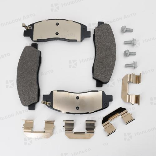 Колодки дисковые ГАЗЕЛЬ NEXT, задние, CAMPAR AUTOPARTS (комплект 4 шт)