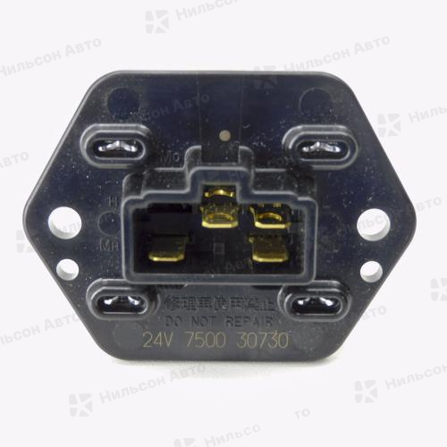 Резистор печки 24V ISUZU FORWARD, вид 1, ZEXEL (4 контакта)