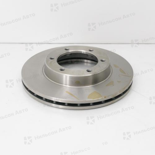 Диск тормозной MMC CANTER, крепится 6 болтов, вид 8, GBRAKE