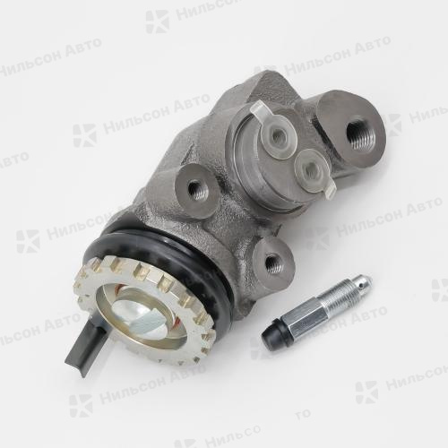 Рабочий тормозной цилиндр передний HINO 40*83*70, диаметр 35, с прокачкой правый, YUHOLI (NP)