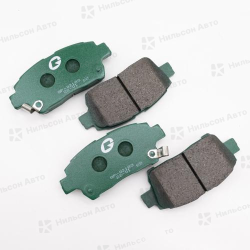 Колодки тормозные дисковые PF-1472 GBRAKE GP-02183