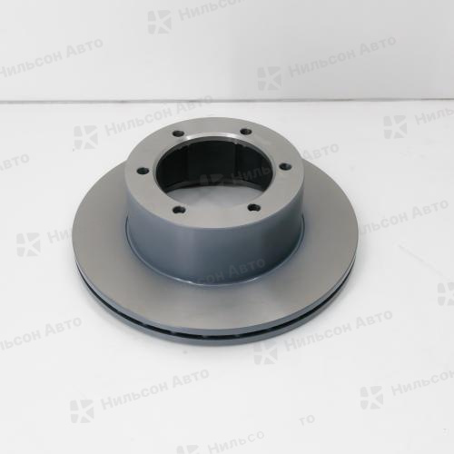 Диск тормозной MMC CANTER, крепится 6 болтов, вид 1, GBRAKE