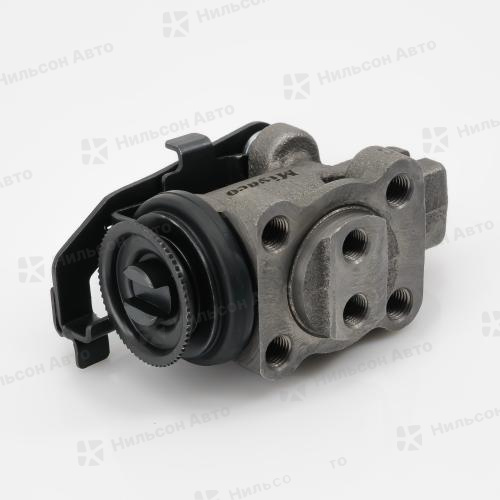 Рабочий тормозной цилиндр передний NISSAN ATLAS 36*46, диаметр 37, без прокачки правый, MIYACO (автоматическая подводка)