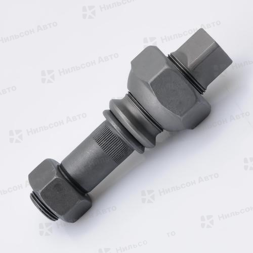 Шпилька задняя в сборе ISUZU ELF 58/66 гайка на 41 как NPRR только длиннее, правая, OOTOKO (конус 32, отверстие в диске 29)