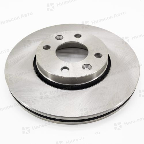 Диск тормозной передний NISSAN DF4364, крепится 4 болта, JUST DRIVE