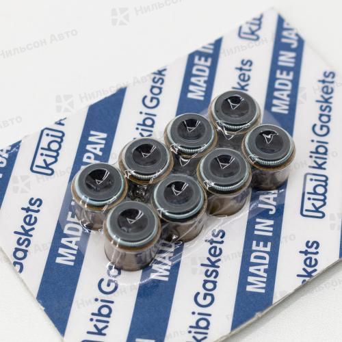 Маслосъемные колпачки NISSAN ATLAS TD23-27, QD32, KIBI (комплект 8 шт)