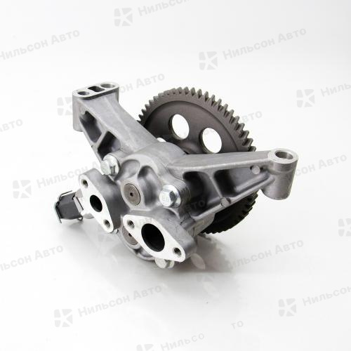 Насос масляный MMC FUSO 6D14, 6D15, 6D16, наклон зубьев влево, ZEVS