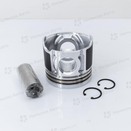 Поршень MMC CANTER 4M50T, ZEVS (комплект 4 шт) ALFIN Русская сборка (3 кольца 2,5*2*4, диаметр 114, палец 38, форкамера 60, высота 99)