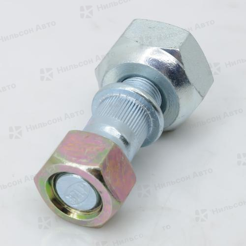 Шпилька передняя в сборе ISUZU ELF гайка на 41, левая, Nilson Auto Parts