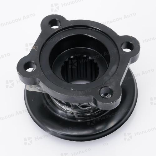 Фланец хвостовика заднего редуктора ISUZU ELF, IMP (крепление 60*80, 18 шлицов) под сальник 58 мм 