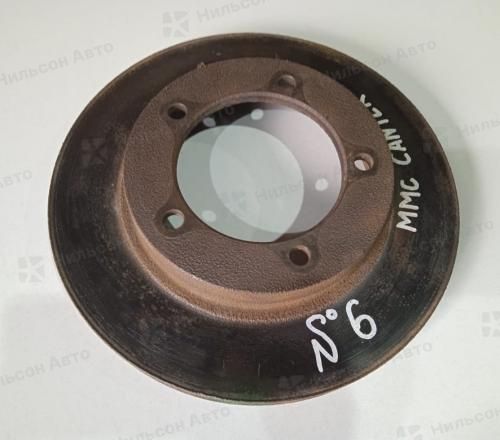 Диск тормозной MMC CANTER, FE500, на 5 шпилек, диаметр 287 мм, высота кромки 32 мм, толщина 24 , б/у