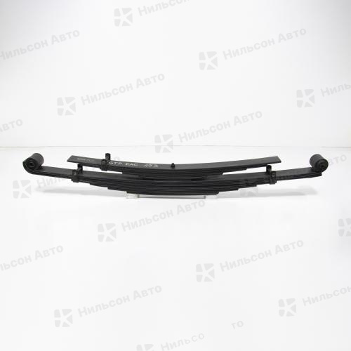 Рессора задняя ISUZU ELF, 1325*11*13*70, 6 листов, c подрессорником 6 листов, сайленблок/сайлентблок 16/16, GTP