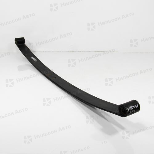 Лист коренной задний MMC CANTER, 1220*70*15*8, переменная толщина, ЦО 12,5, втулка 28*34*68, MIRKA