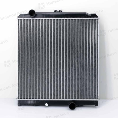 Радиатор двигателя MMC CANTER 4M50, пластиковый без заливной, в525*ш518 (без бачков), GSPARTS