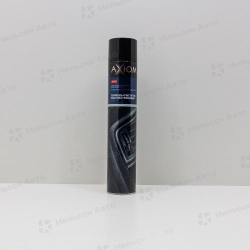 Полироль-очиститель пластика глянцевый "Вишня", 1000 мл, AXIOM