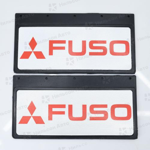 Брызговик MITSUBISHI FUSO, 49*25, РТИ-СЕРВИС (комплект из 2 штук, светоотражающий)