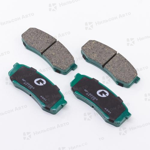 Колодки тормозные дисковые PN-1243 GBRAKE GP-02090