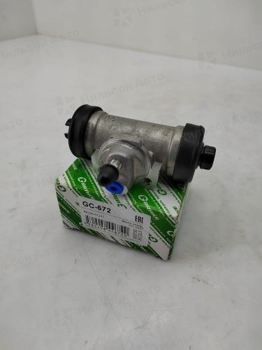 Рабочий тормозной цилиндр задний NISSAN ATLAS F24, диаметр 33, с прокачкой, GBRAKE