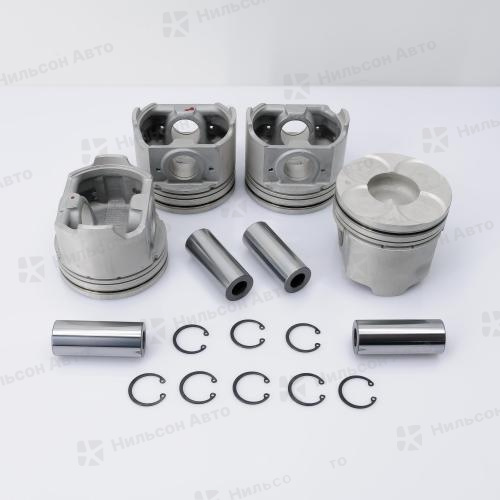 Поршень MMC CANTER 4M51 маслосъемное кольцо 3,8 мм, TEIKIN (4 штуки) ALFIN (диаметр 118, высота 99, 3/2/4, димаетр пальца 34, диаметр форкамеры 53)