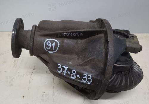 Редуктор заднего моста TOYOTA DYNA, R12-14 на 5 шпилек, пл/хв 37/8, шлицов 33, фланец 65*65, б/у