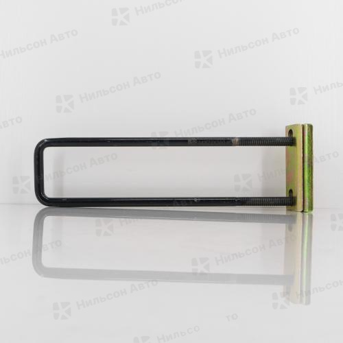 Стремянка крепления будки/кузова 14*72*380, ZEVS (с закрепляющимися планками)