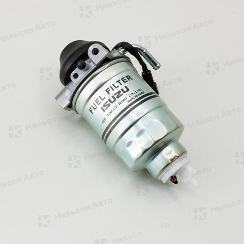 Подкачка на топливный фильтр ISUZU ELF 4HL1, оригинал (в сборе с топливным фильтром и датчиком)