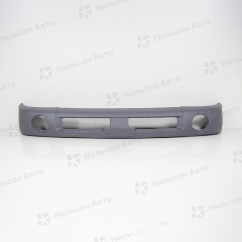 Бампер передний HYUNDAI HD65, HD72, HD78, GSPARTS (пластиковый, с отверстиями под туманки, ш200*в25)