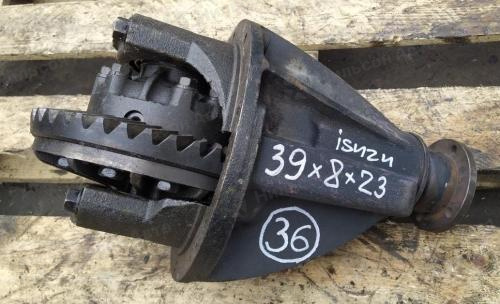 Редуктор заднего моста ISUZU ELF, R14 на 5 шпилек, пл/хв 39/8, шлицов 23, фланец 50*70, б/у