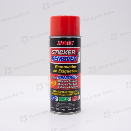 Очиститель наклеек/тонировки ABRO, 400 мл.