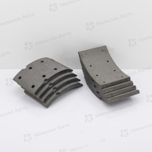 Тормозные накладки T406-1270, ZEVS размер 125*15*195