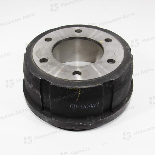 Барабан тормозной зад/перед ISUZU ELF, R16-17,5 на 6 шпилек, вид 1, G-BRAKE (320dвнутр*135ширколодки*230центршпилек*155посадступица*165hобщая)