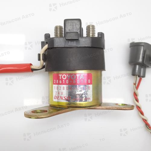 Реле свечей накала TOYOTA DYNA S05D, XZU341, 24V, (2 контакта), б/у