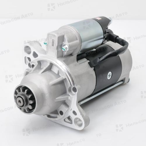 Стартер 24V MMC FUSO 6D16-17, 11 зубьев, открытый бендикс, прямой, 5 KW, Nilson Auto Parts
