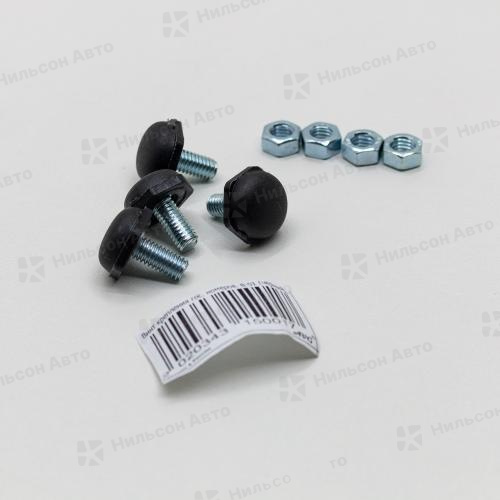 Болт под номер черный NO NAME (пакет 4 шт)