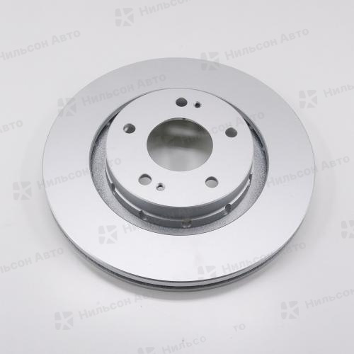 Диск тормозной передний MITSUBISHI DF6174, на 5 шпилек, диаметр 295 мм, высота кромки 22 мм, толщина 24 мм, DIXCEL