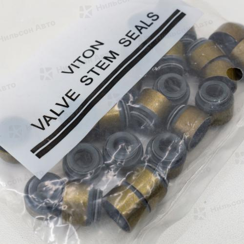 Маслосъемные колпачки HINO RANGER J05C, J08C, H07, QUNZE (комплект 24 штуки)