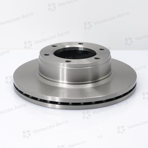 Диск тормозной ISUZU ELF, крепится 6 болтов, вид 3, G-BRAKE