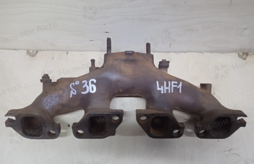 Коллектор выпускной ISUZU ELF 4HF1,4HG1,вид 1, б/у