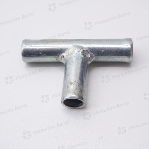 Фитинг металлический D14*14*14 мм, NO NAME (тройник 90 градусов)