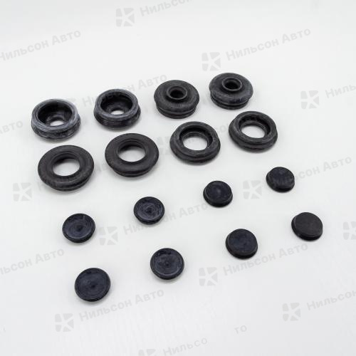 Ремкомплект рабочих тормозных цилиндров TOYOTA DYNA, вид10, SEIKEN (4+4+4+4) зад на всю ось