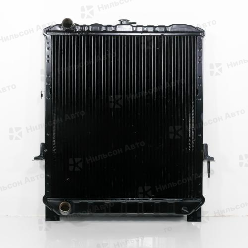 Радиатор двигателя ISUZU ELF 4HK1, медный с заливной, в590*ш560 (без бачков), AD RADIATORS